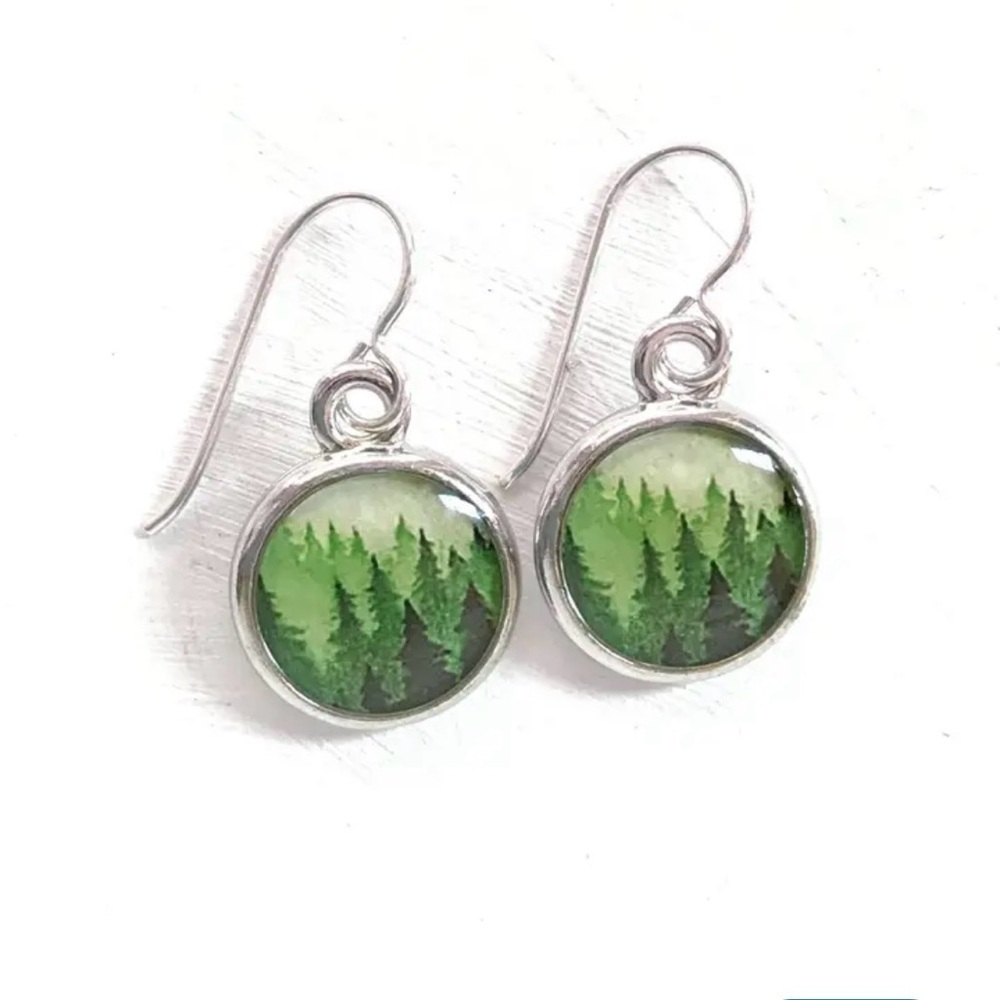 Forest Drop Earrings